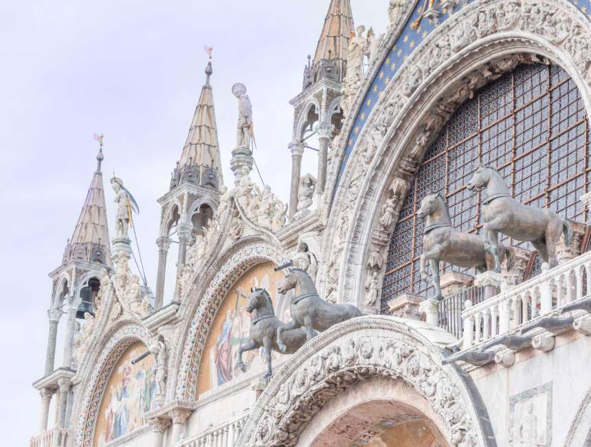 quadriga horses san marco basilica saint mark's basilica