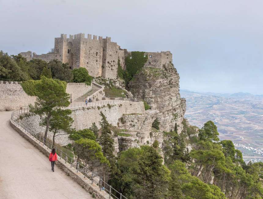 erice castle sicily points of interest