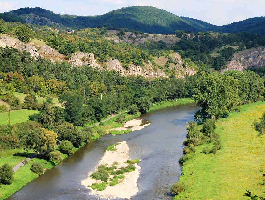 berounka river czech republic