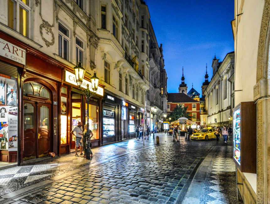 shopping in prague